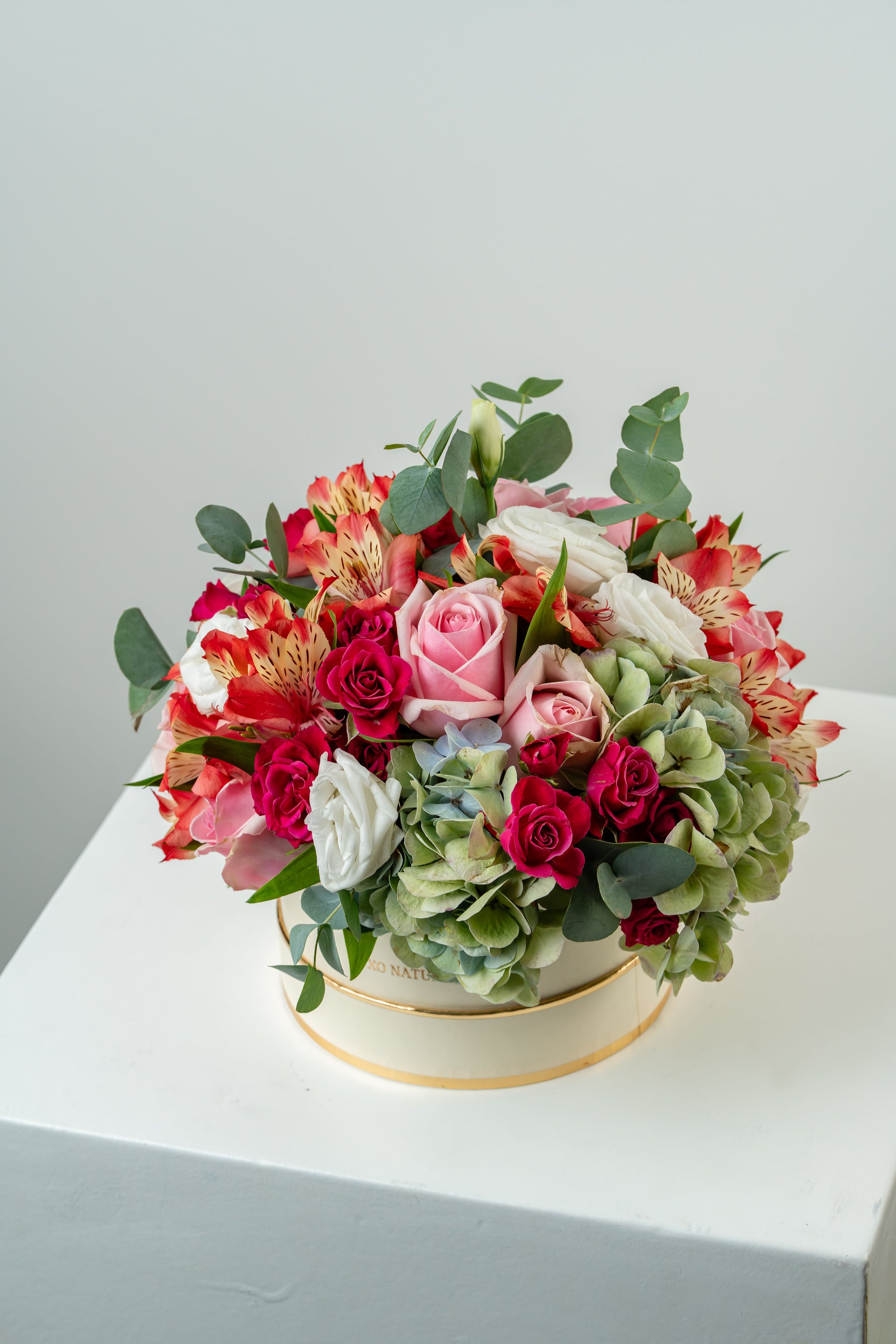 Box Luxo de Flores — Box Redonda de Flores ou Rosas | Luxo natural