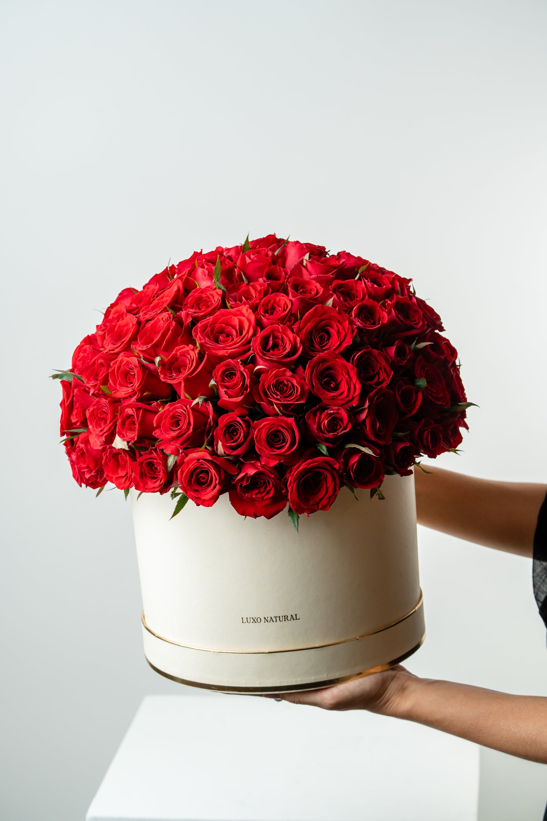 Box Luxo de Flores — Box Redonda de Flores ou Rosas | Luxo natural