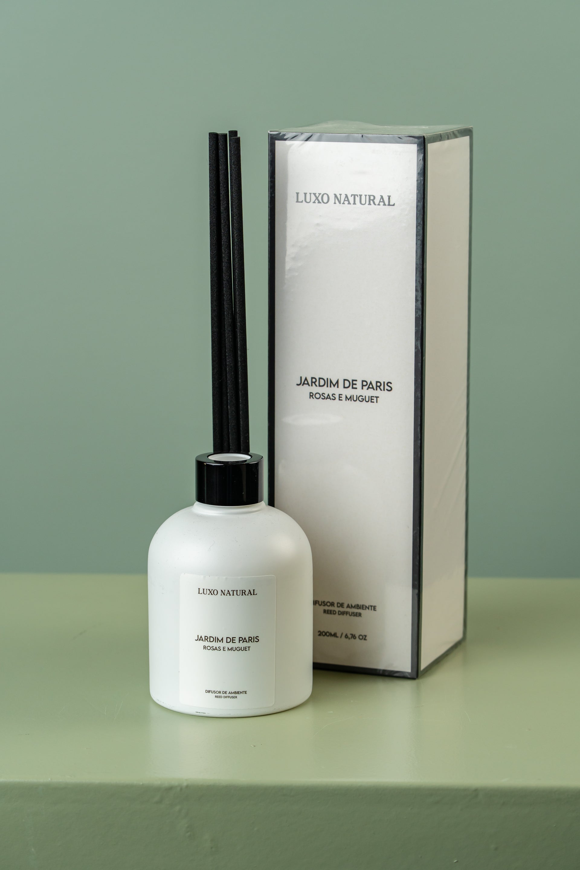 Vela Perfumada Jardim de Paris — Vela com Fragrância Exclusiva Luxo Natural
