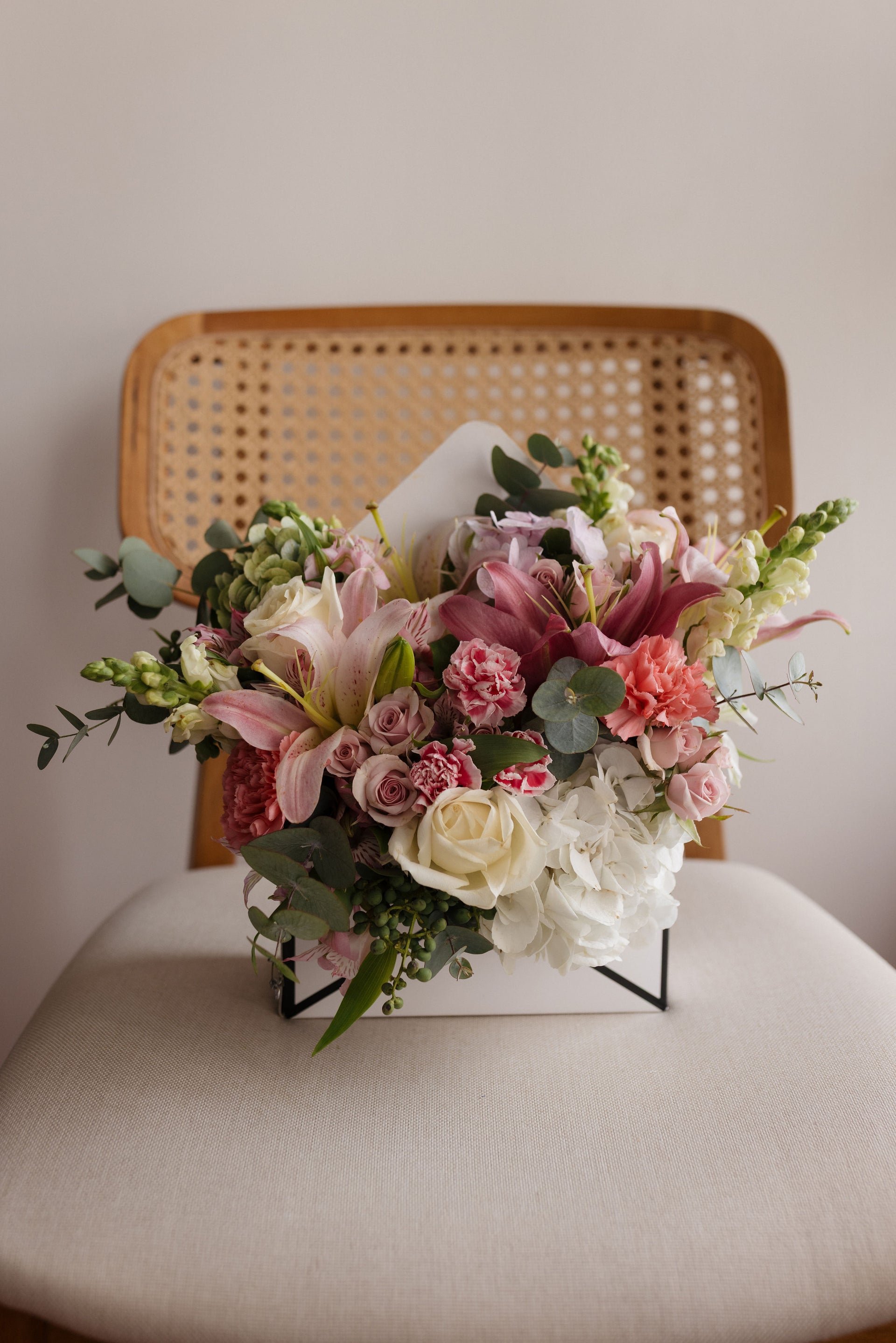 Carta de Flores — Box Formato Carta para o Dia das Mães | Luxo Natural