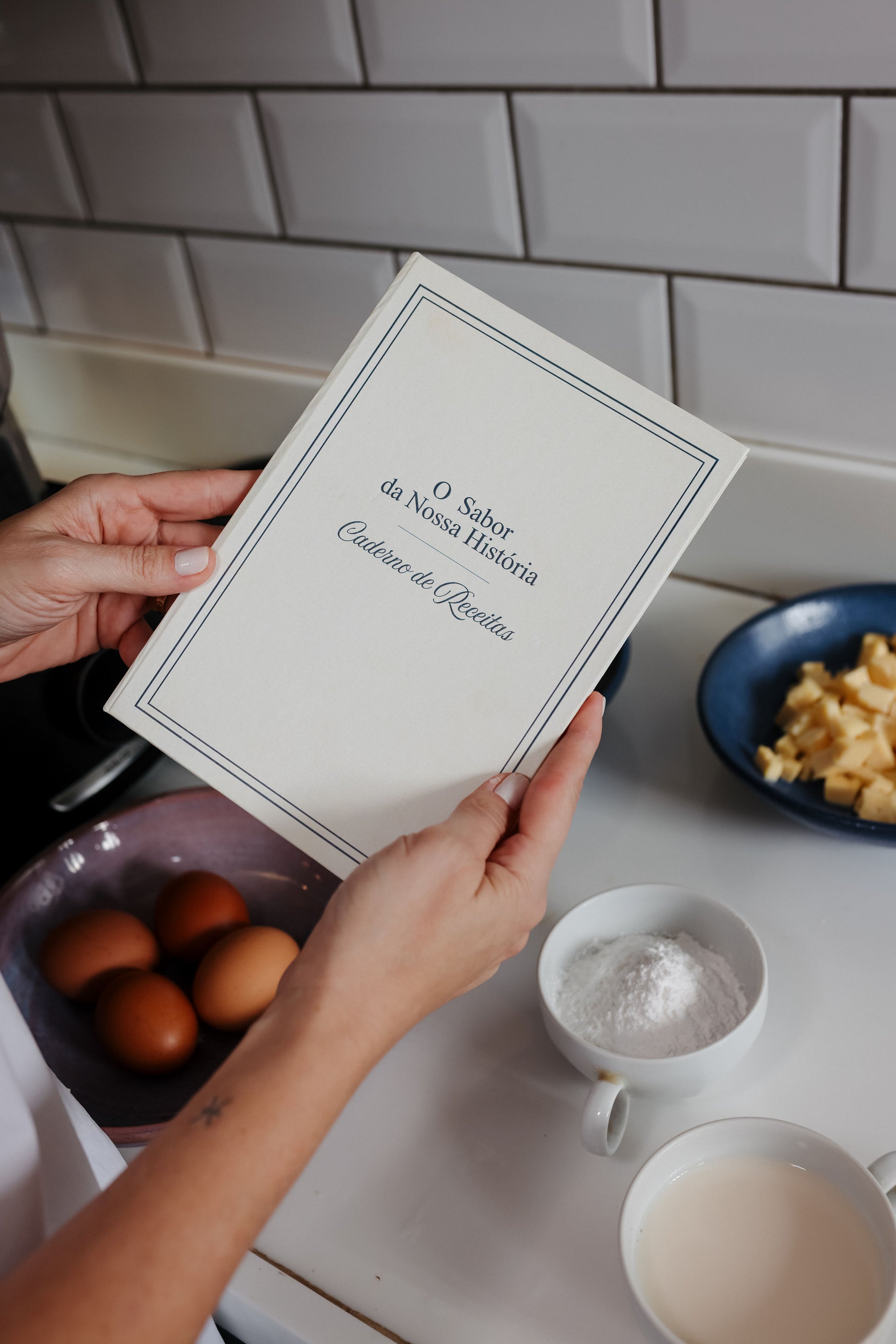 Caderno de Receitas O Sabor da Nossa História — Lançamento Dia das Mães | Luxo Natural