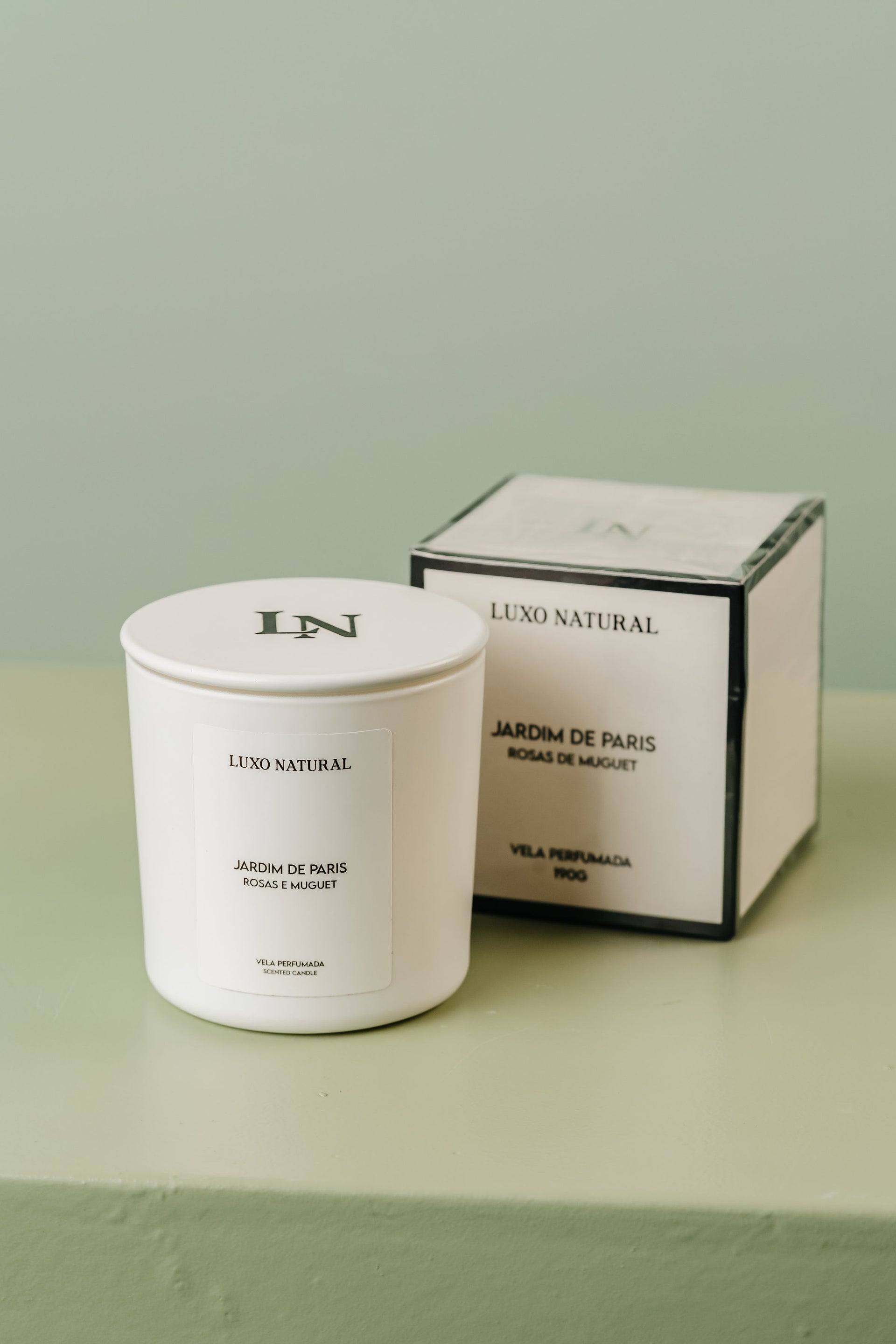 Vela Perfumada Jardim de Paris — Vela com Fragrância Exclusiva Dia das Mães | Luxo Natural