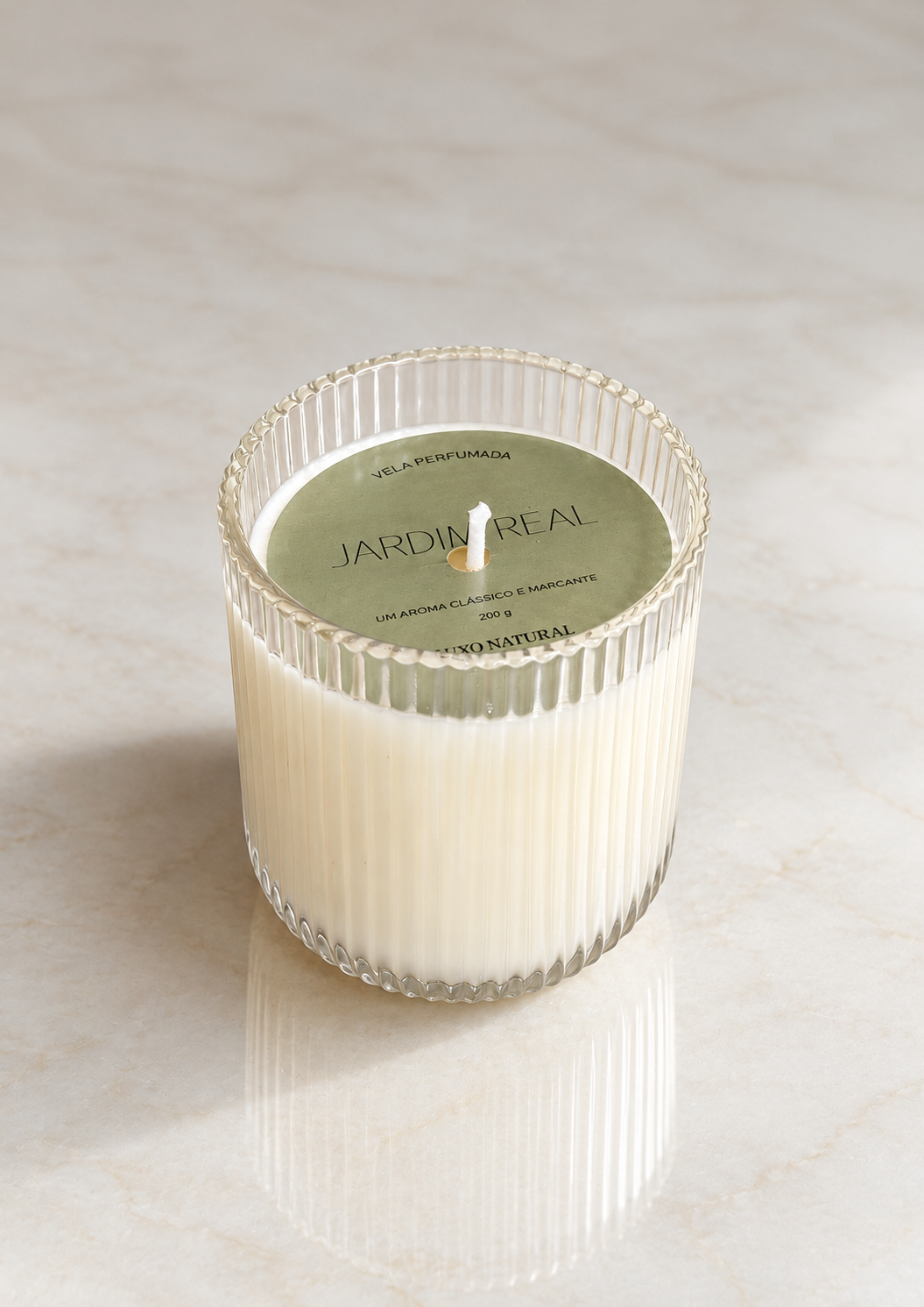 Vela Perfumada Jardim Real