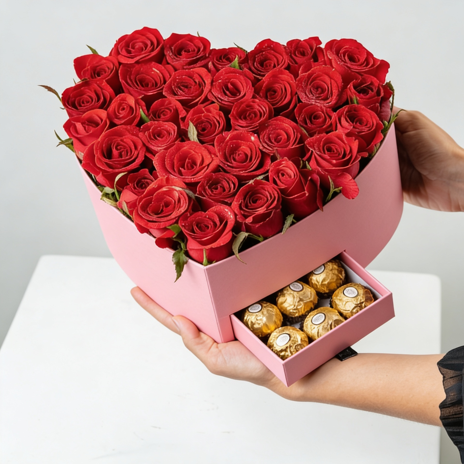 Love Box - Com Rosas Vermelhas